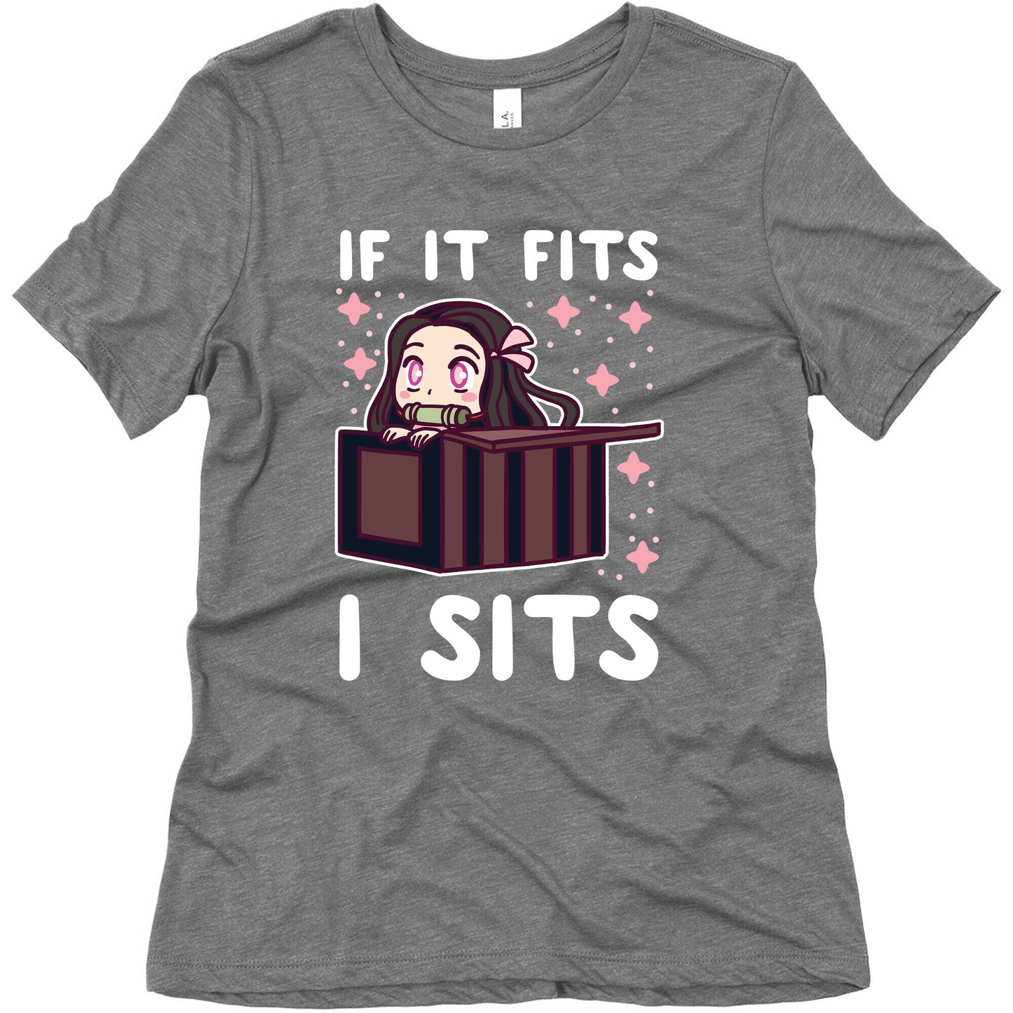 If It Fits, I Sits - Demon Slayer Women's Triblend Tee