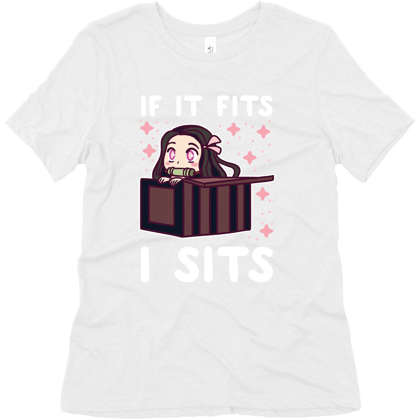 If It Fits, I Sits - Demon Slayer Women's Triblend Tee