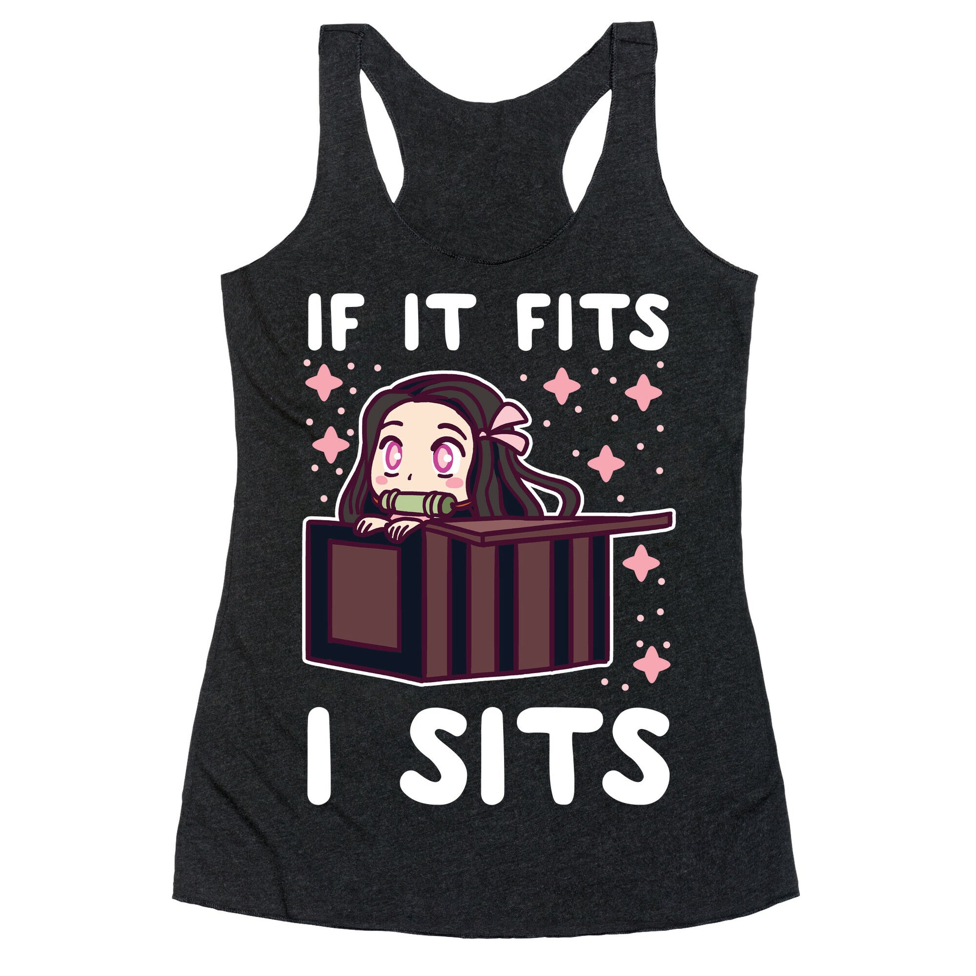 If It Fits, I Sits - Demon Slayer Racerback Tank