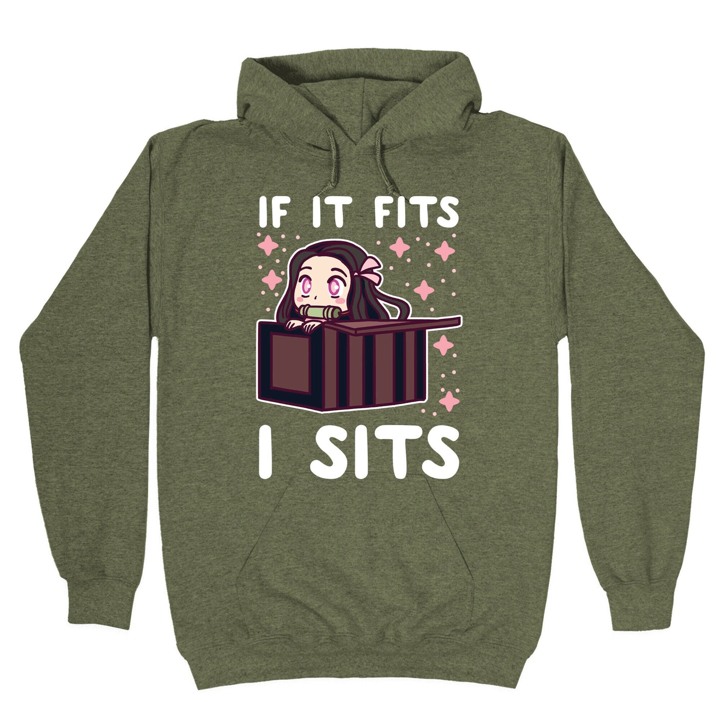 If It Fits, I Sits - Demon Slayer Hoodie
