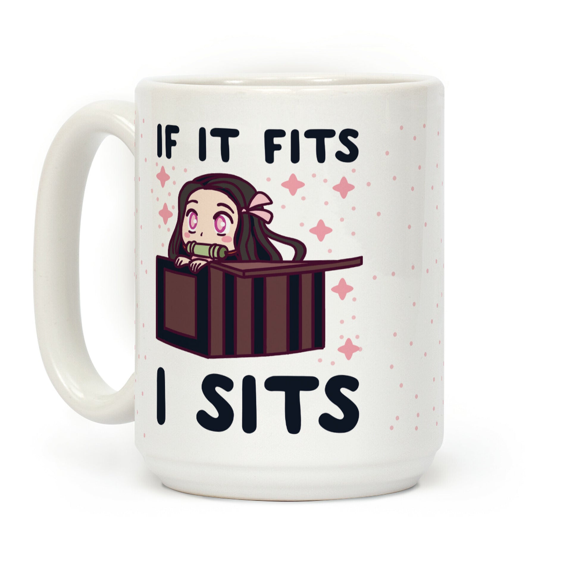 If It Fits, I Sits - Demon Slayer Coffee Mug