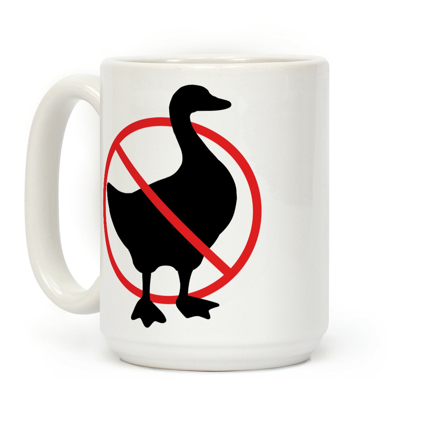 No Geese Allowed Coffee Mug