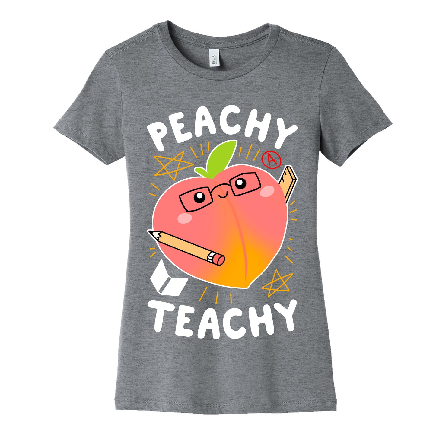 Peachy Teachy Women's Cotton Tee