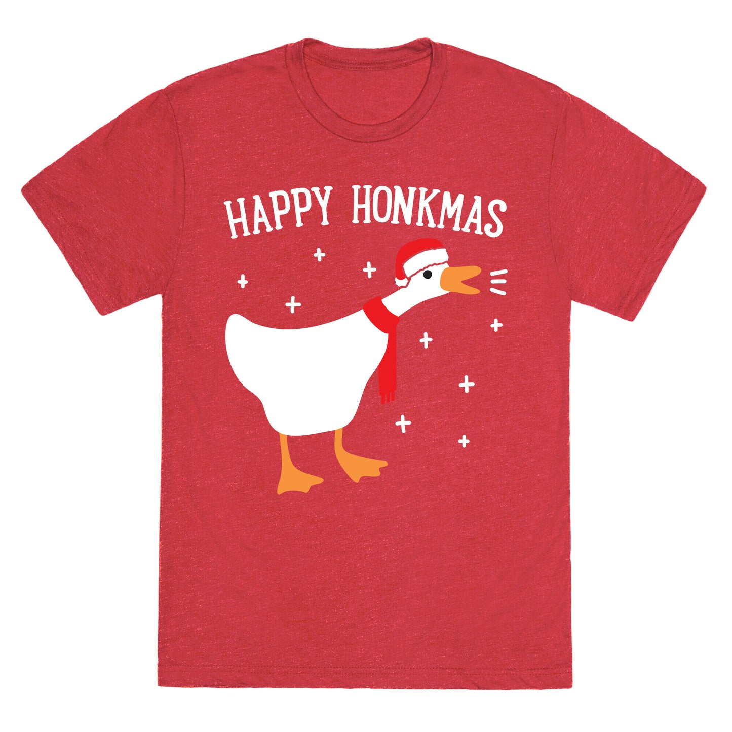 Happy Honkmas Goose Unisex Triblend Tee