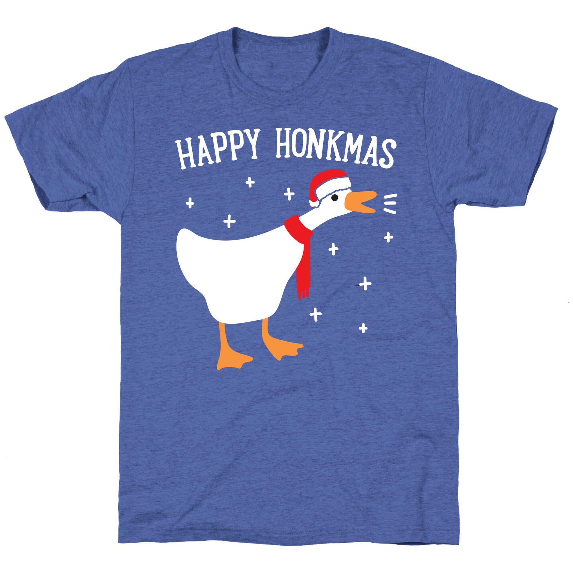 Happy Honkmas Goose Unisex Triblend Tee