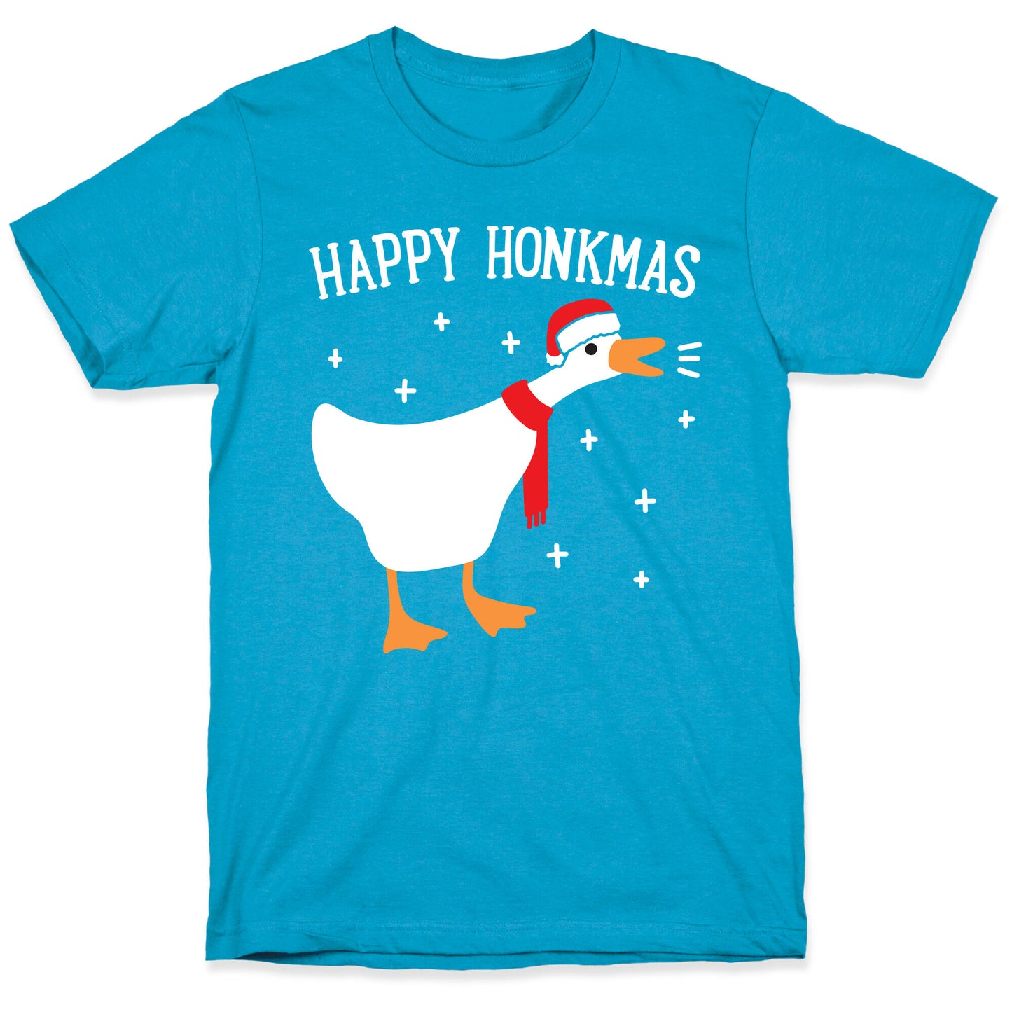 Happy Honkmas Goose Unisex Triblend Tee