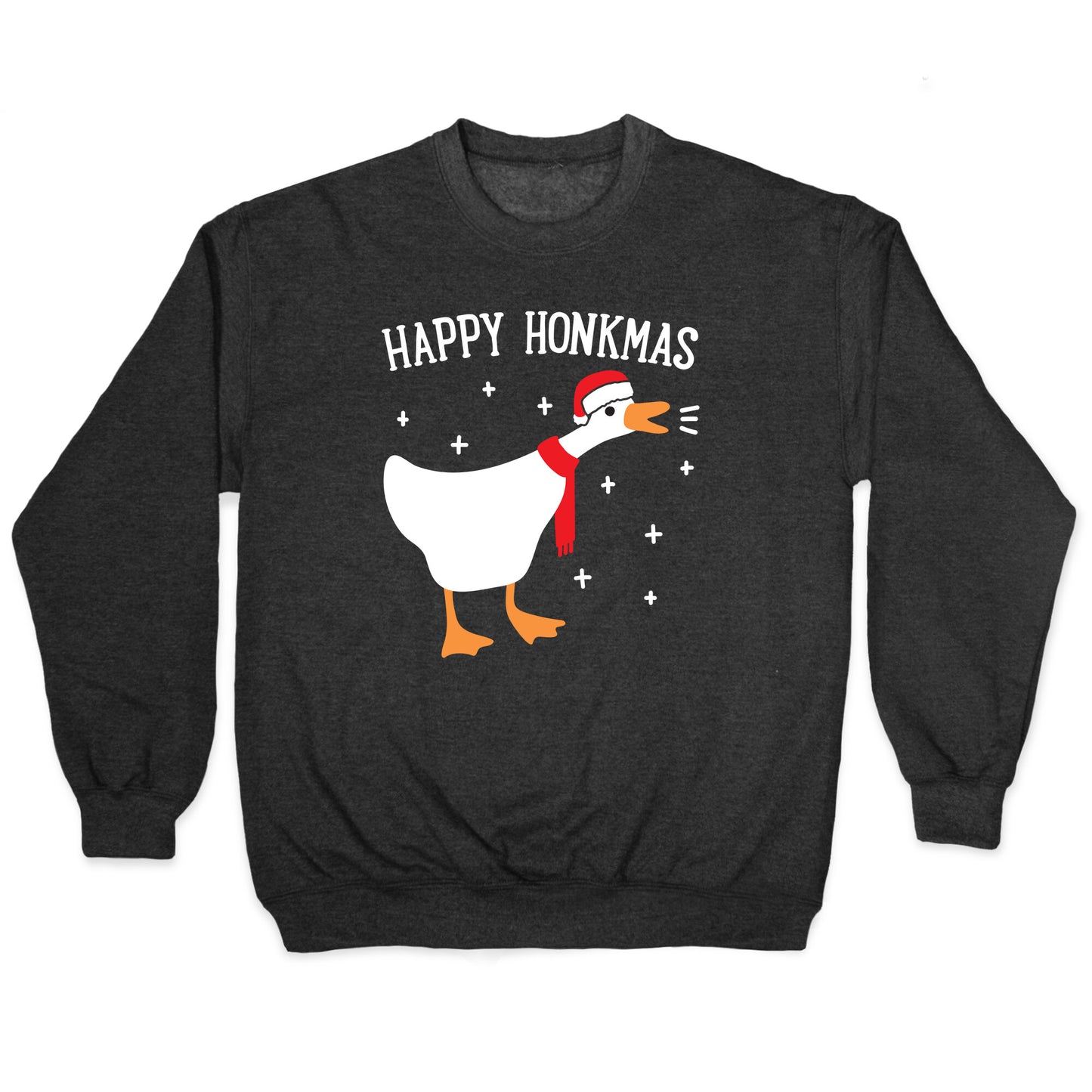 Happy Honkmas Goose Crewneck Sweatshirt