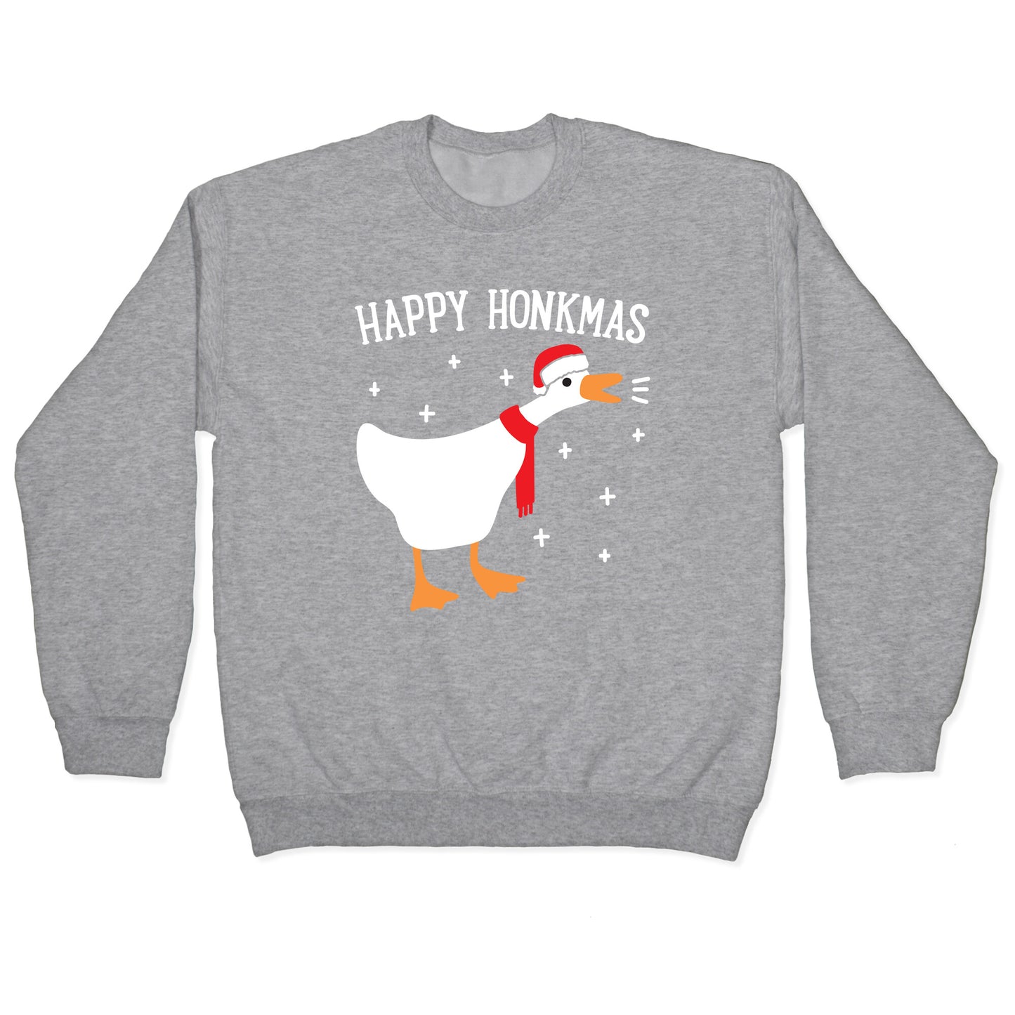 Happy Honkmas Goose Crewneck Sweatshirt