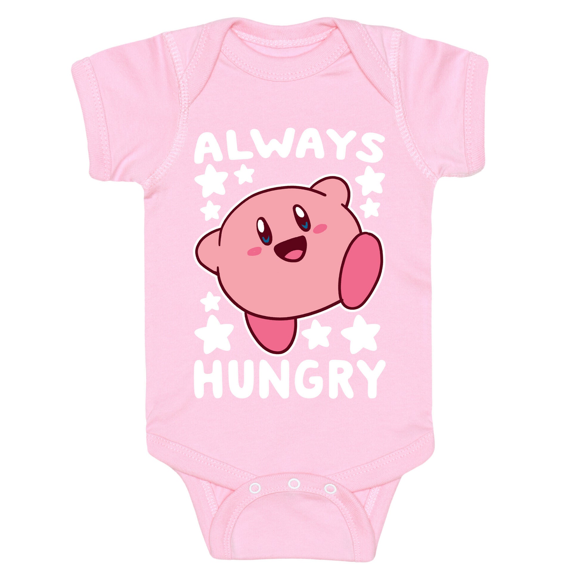 Always Hungry - Kirby Baby One Piece