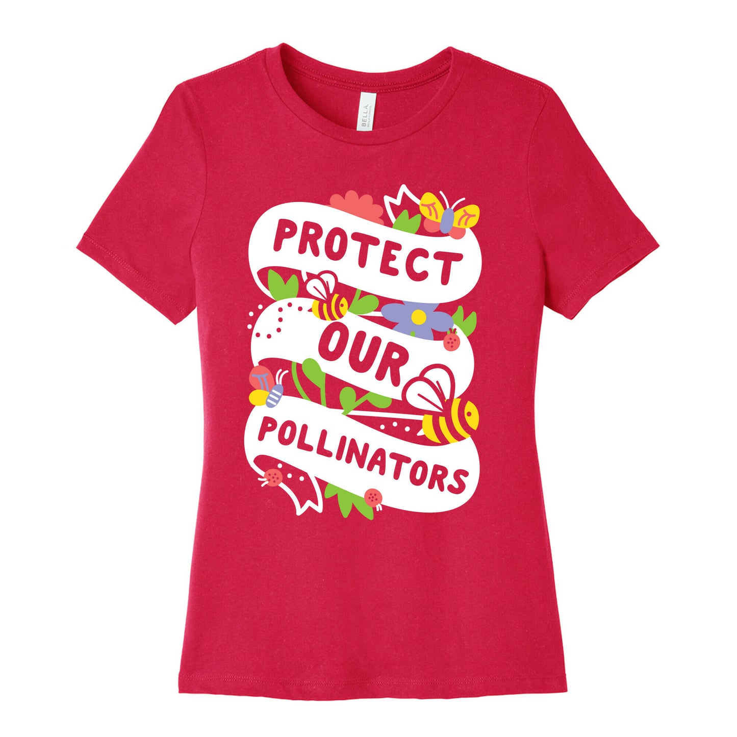 Protect Our Pollinators Women's Cotton Tee