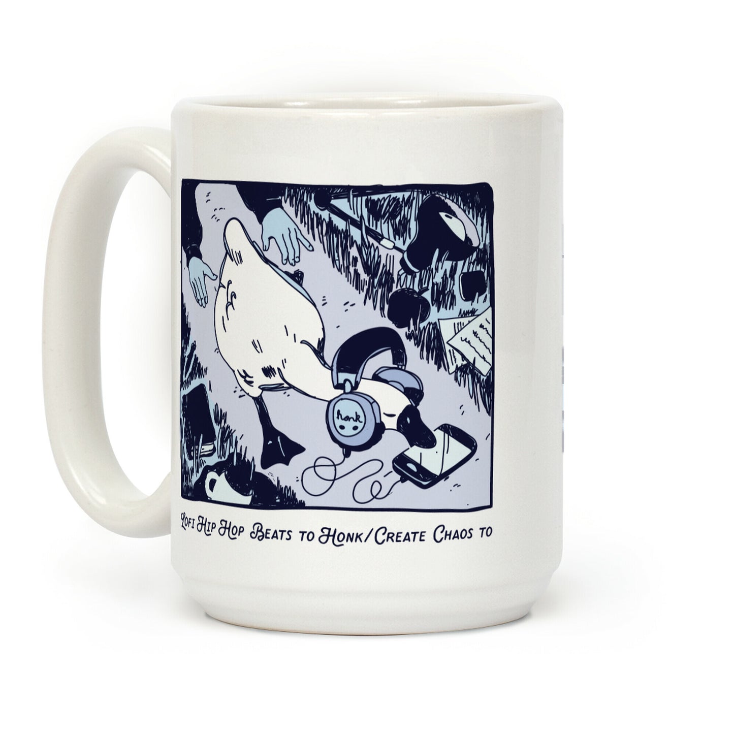 Lofi Hip Hop Goose Coffee Mug