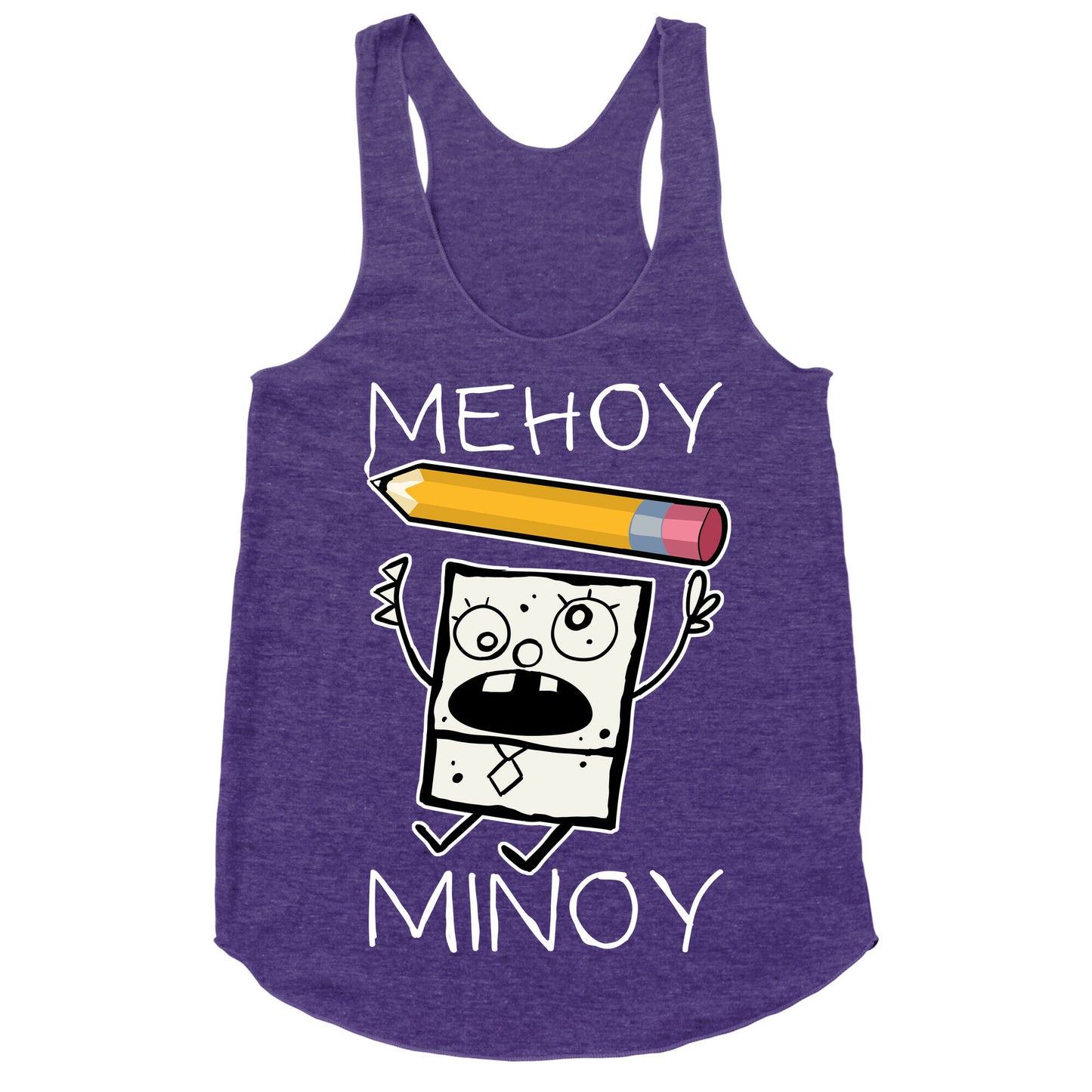 Mehoy Menoy Racerback Tank