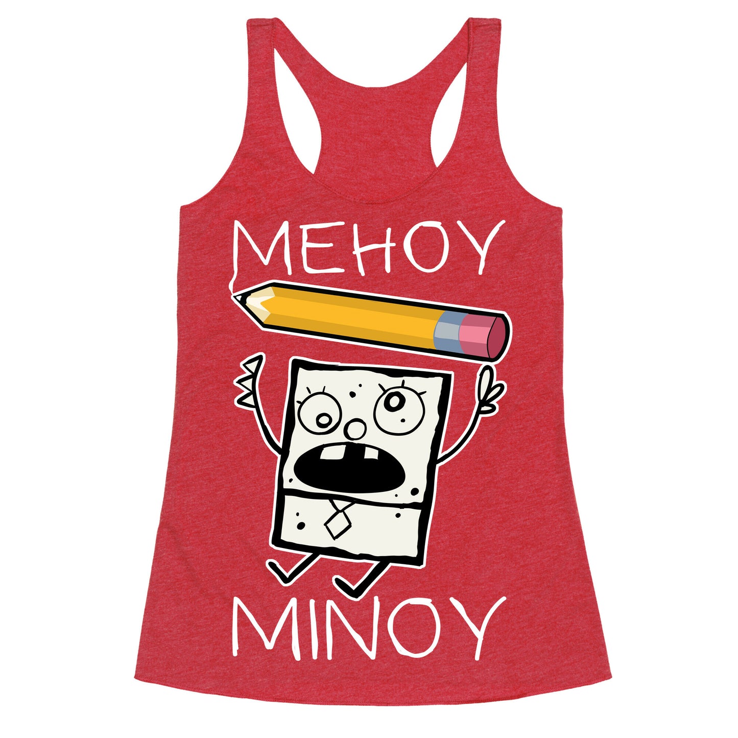 Mehoy Menoy Racerback Tank