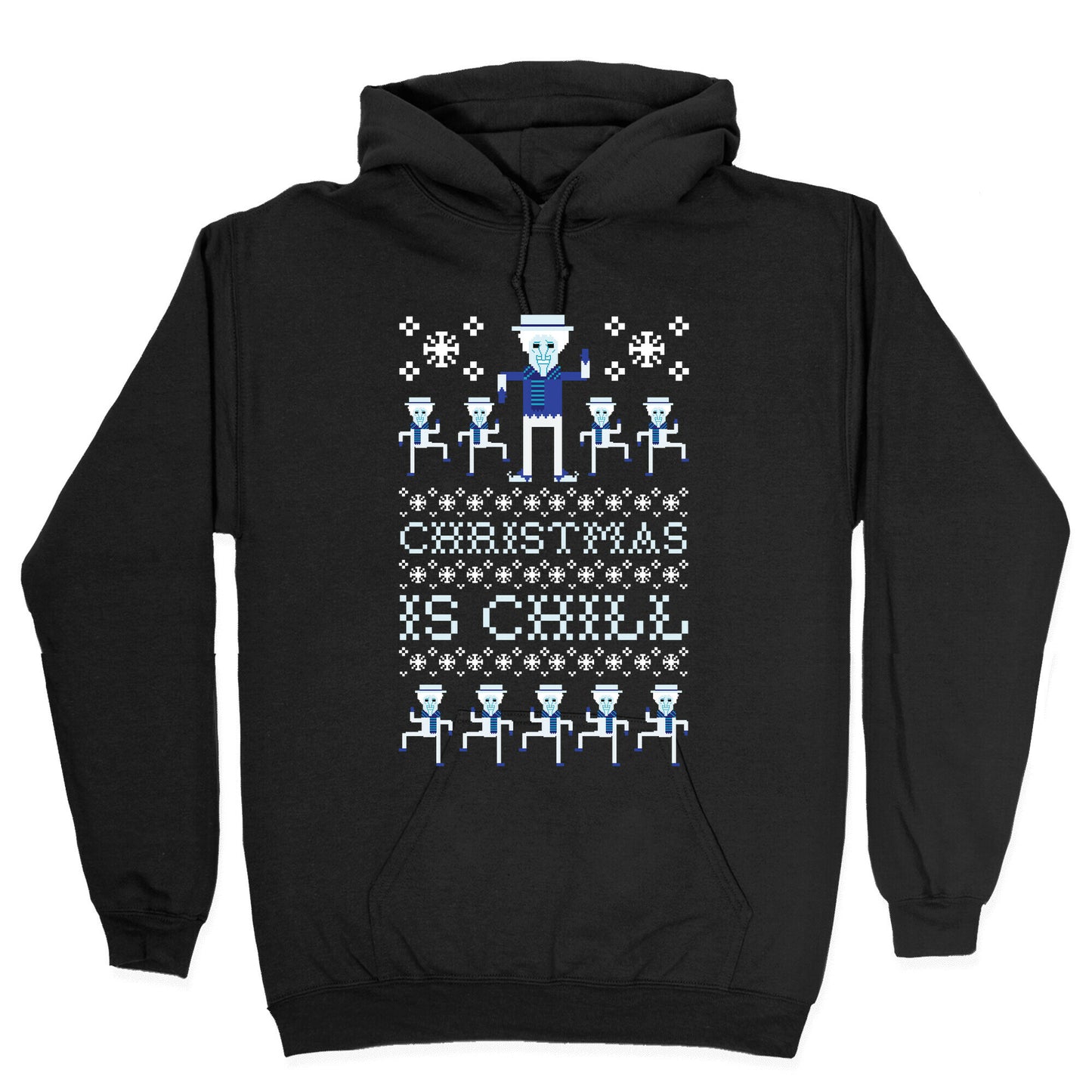 Christmas Is Chill Snow Miser Hoodie