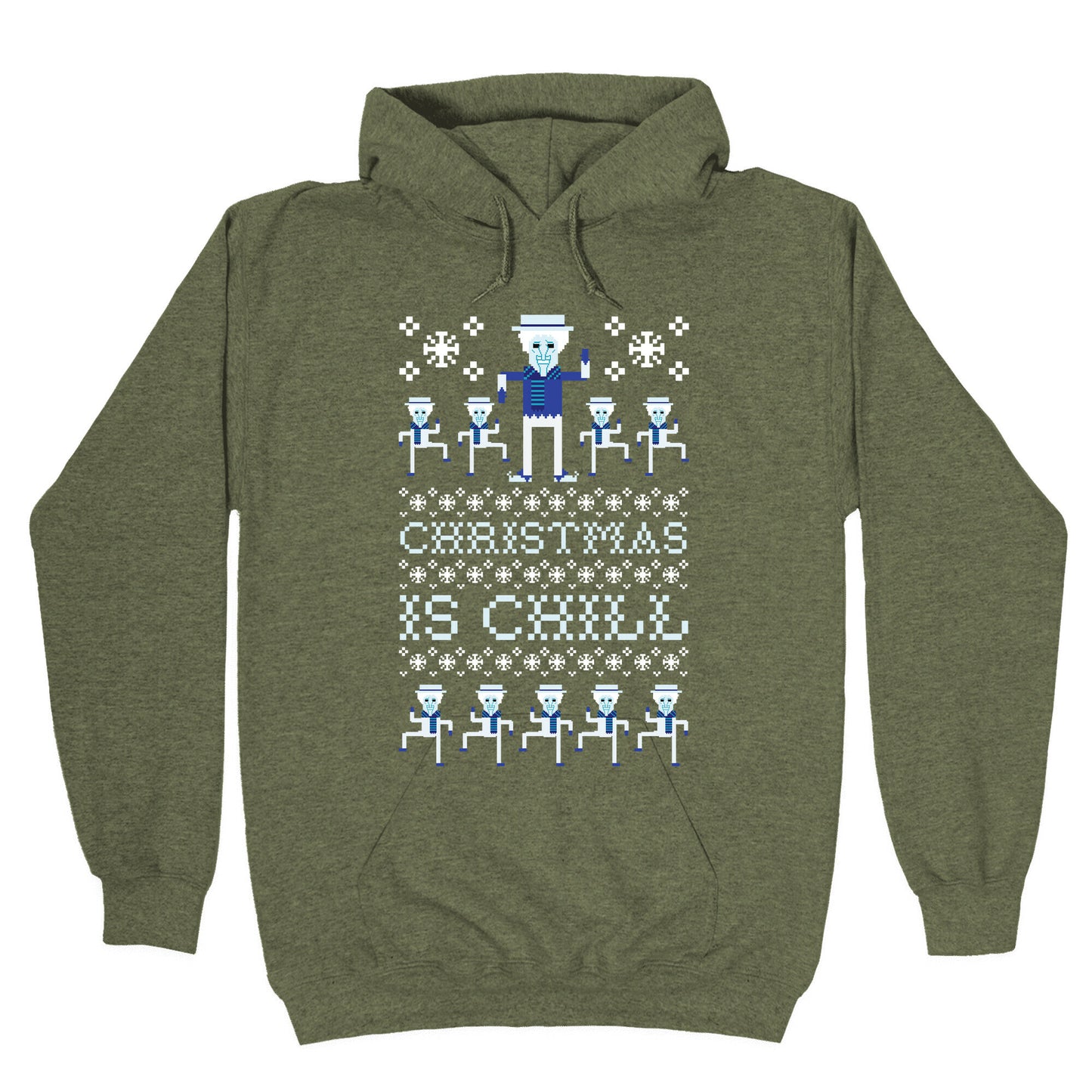 Christmas Is Chill Snow Miser Hoodie
