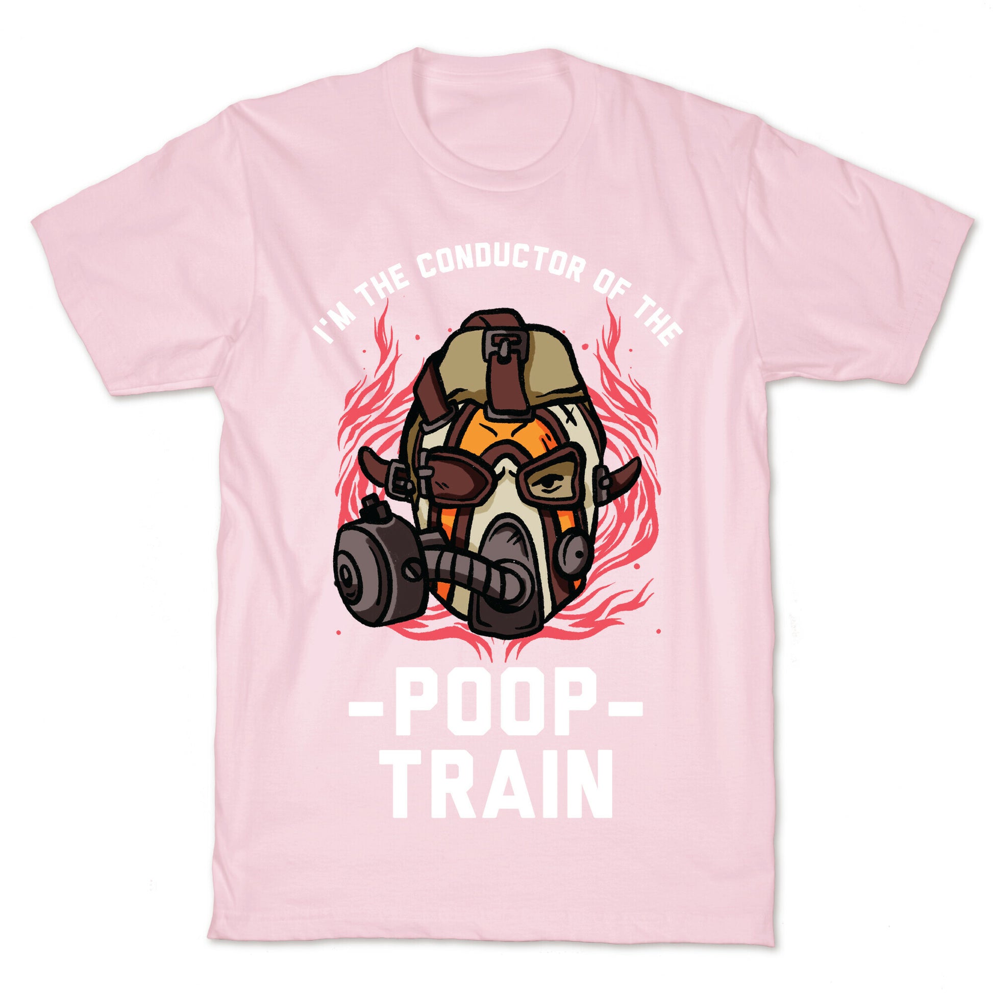 I'm the Conductor of the Poop Train Krieg Parody T-Shirt