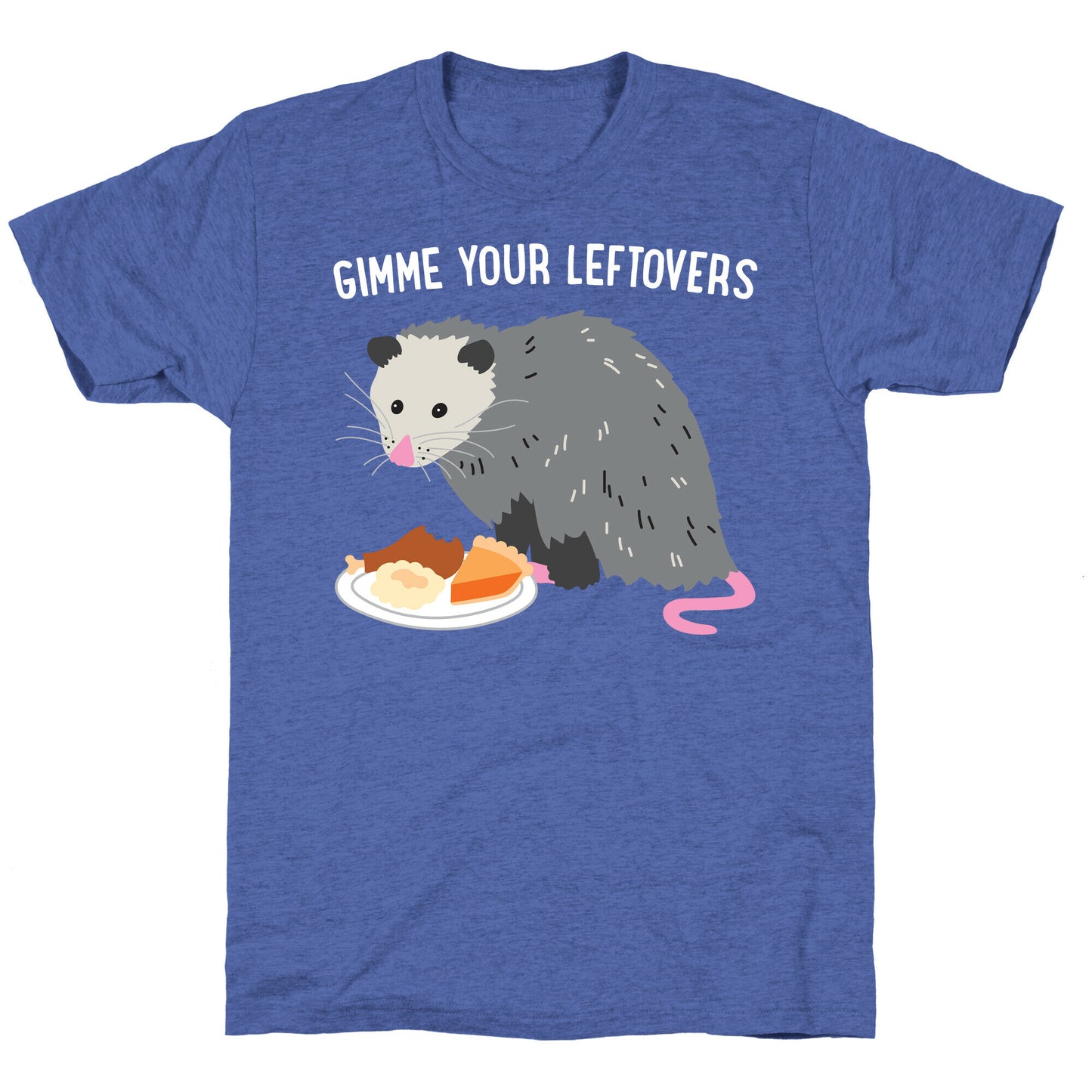 Gimme Your Leftovers Possum Unisex Triblend Tee