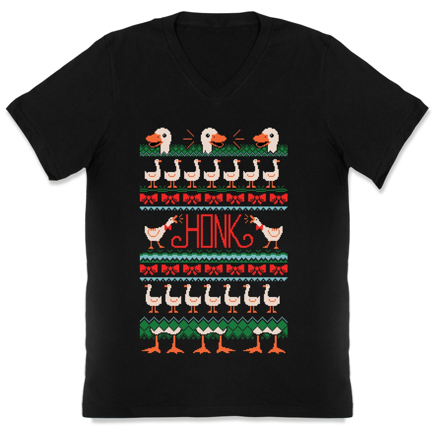 Ugly Goose Sweater V-Neck