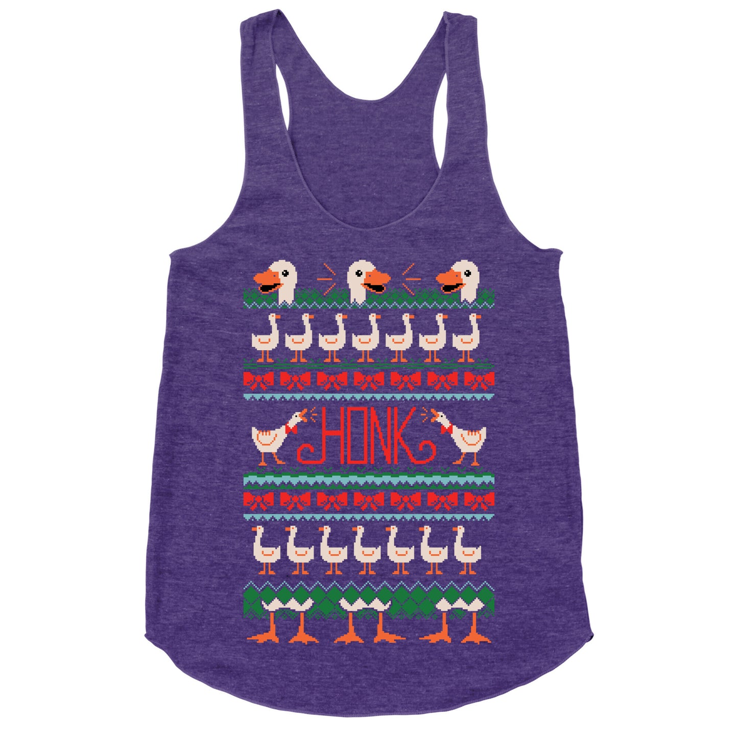 Ugly Goose Sweater Racerback Tank