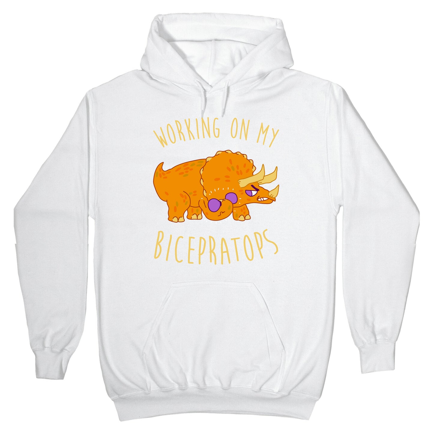 Working on My Bicepratops Hoodie