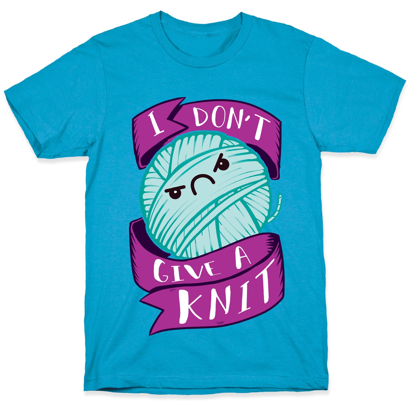 I Don't Give A Knit Unisex Triblend Tee