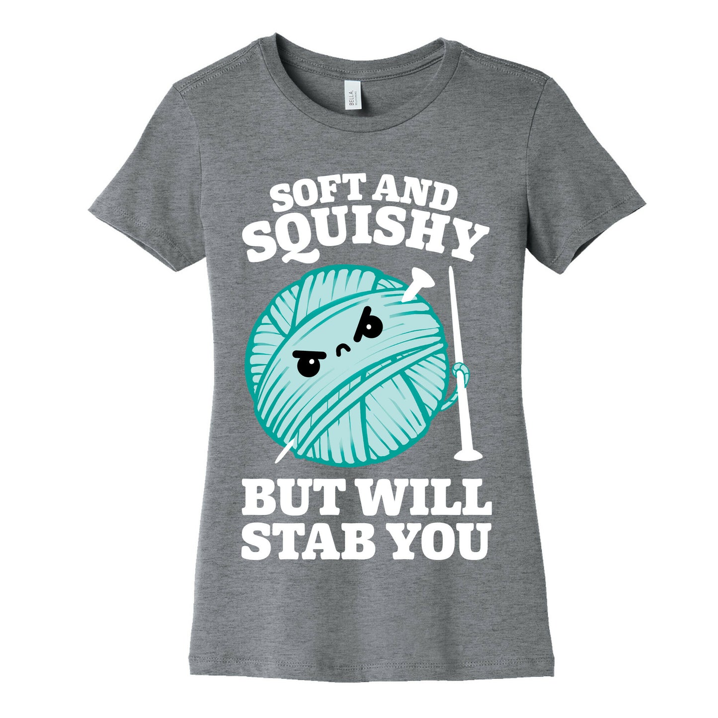 Soft and Squishy But Will Stab You Women's Cotton Tee