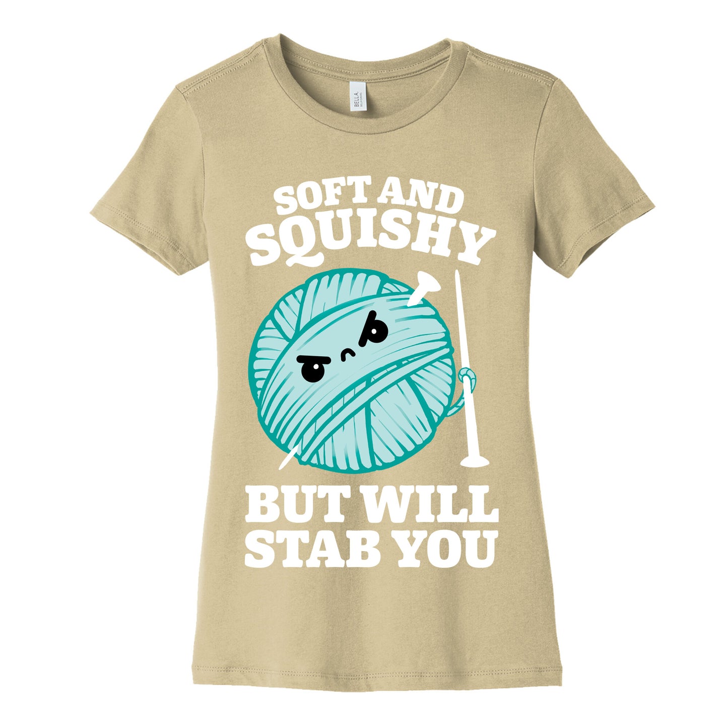 Soft and Squishy But Will Stab You Women's Cotton Tee