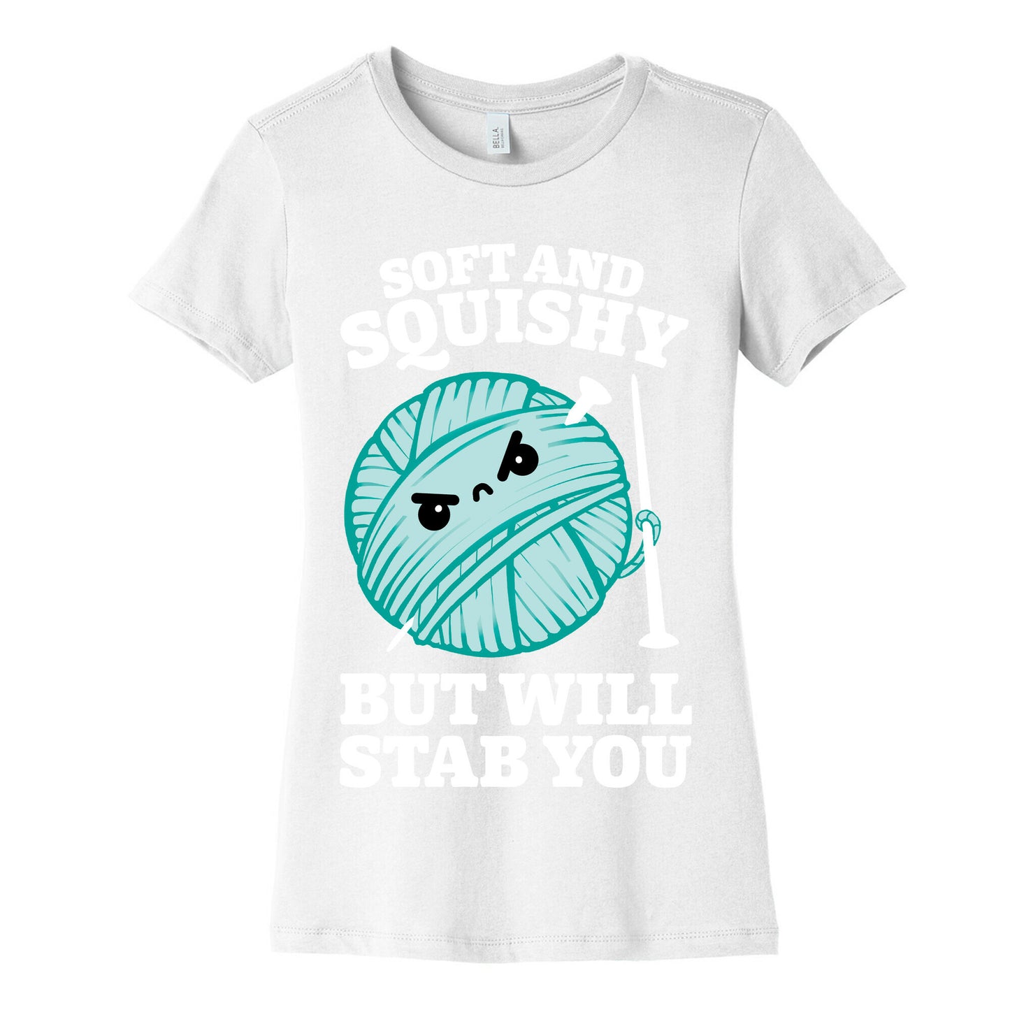 Soft and Squishy But Will Stab You Women's Cotton Tee