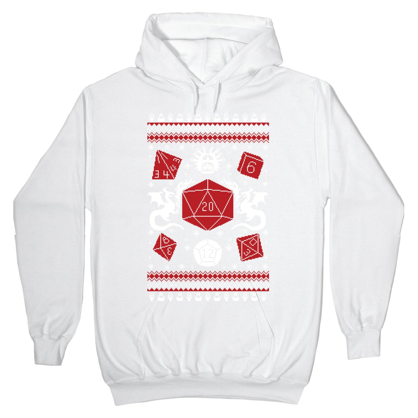 D&D Ugly Sweater Hoodie