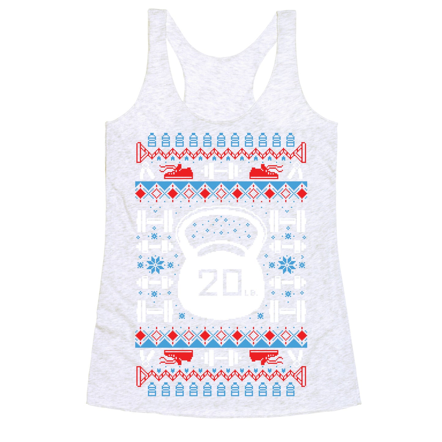 Ugly Fitness Sweater Racerback Tank