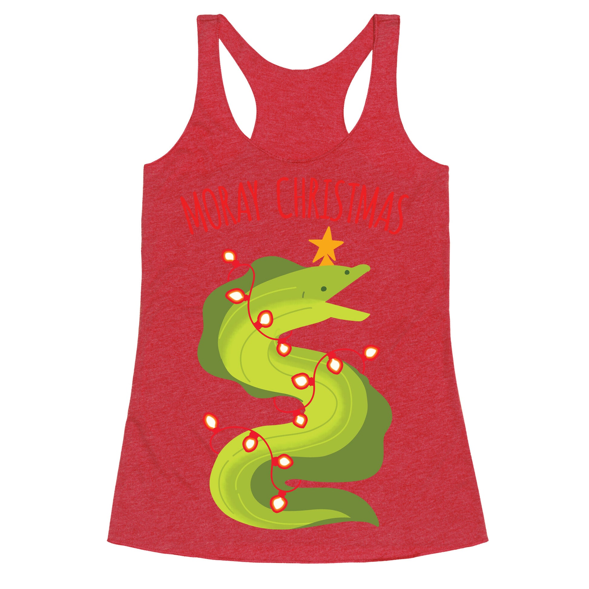 Moray Christmas Racerback Tank