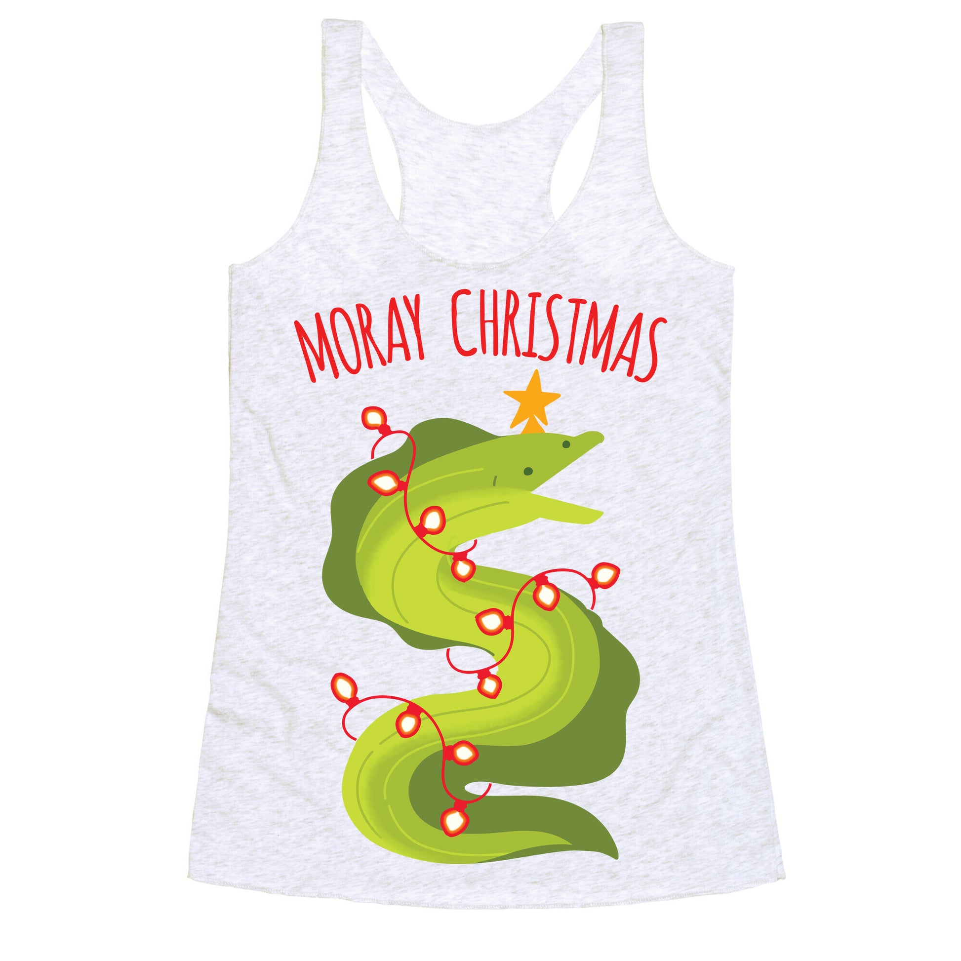 Moray Christmas Racerback Tank