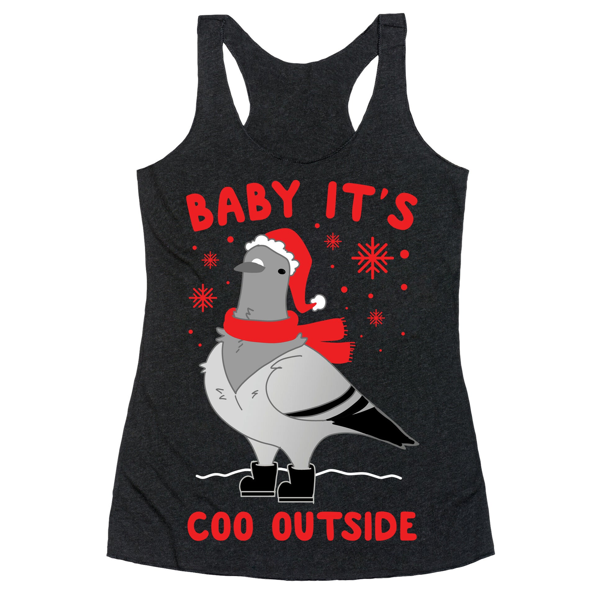 Baby It's Coo Outside Racerback Tank
