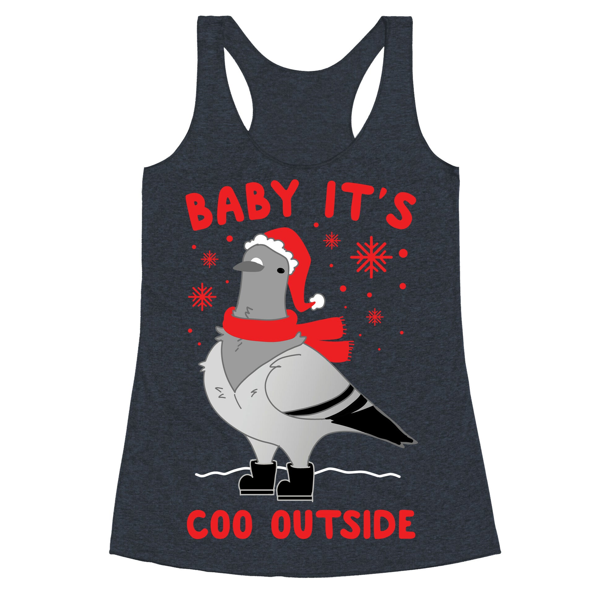 Baby It's Coo Outside Racerback Tank
