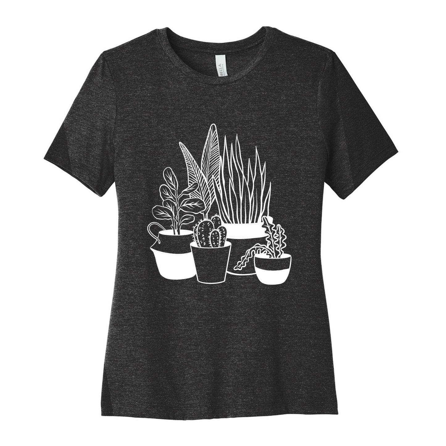 Houseplant Illustration Women's Cotton Tee