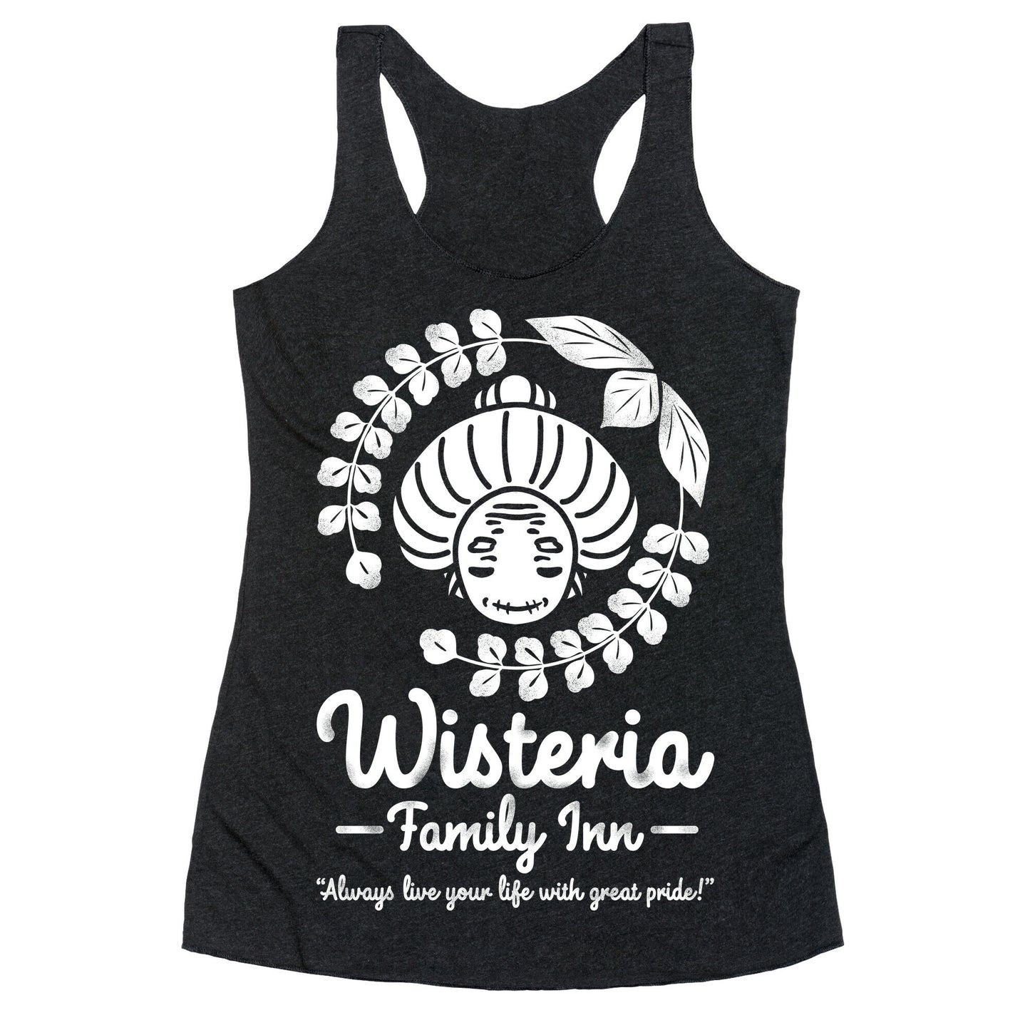 Wisteria Family Inn Racerback Tank