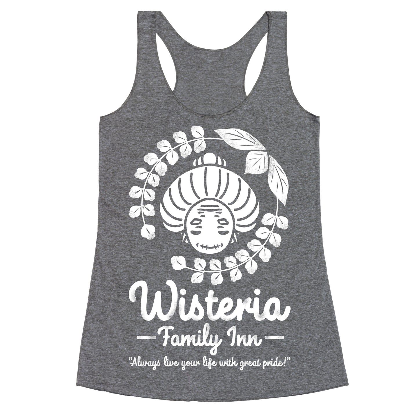 Wisteria Family Inn Racerback Tank