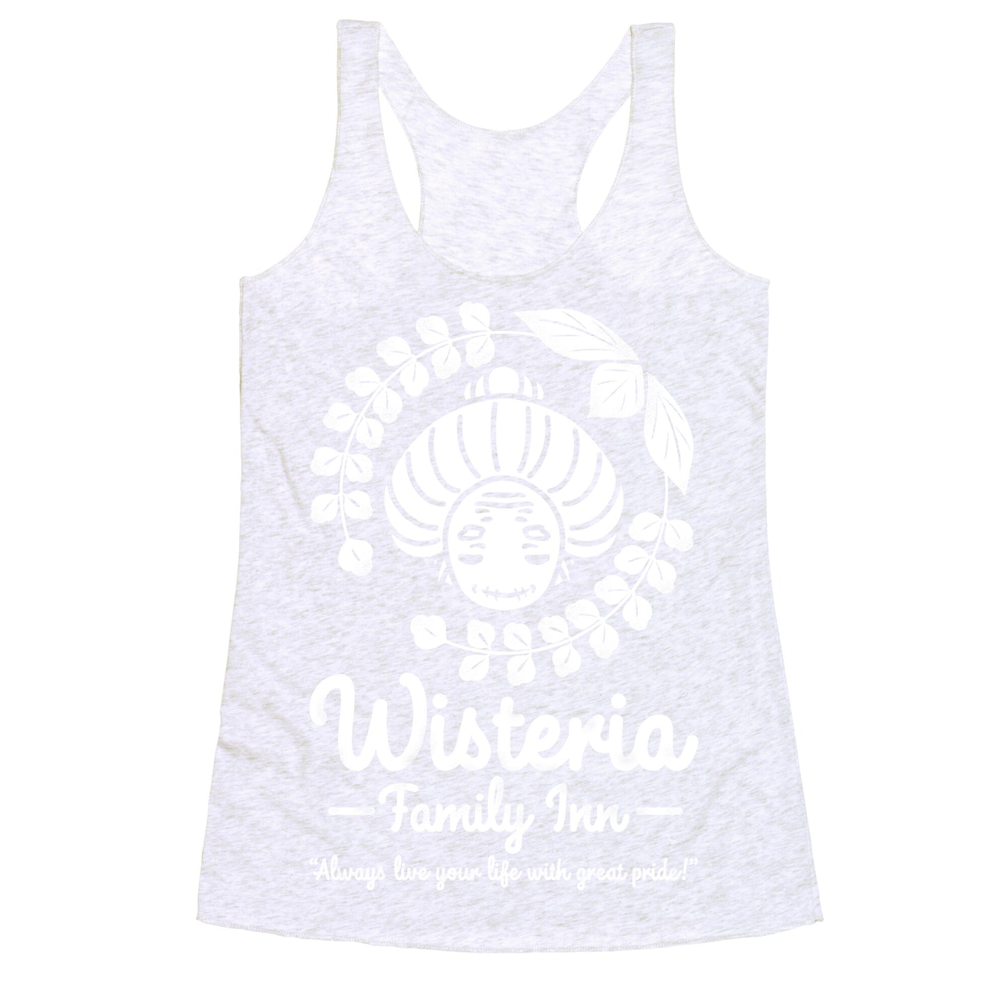 Wisteria Family Inn Racerback Tank