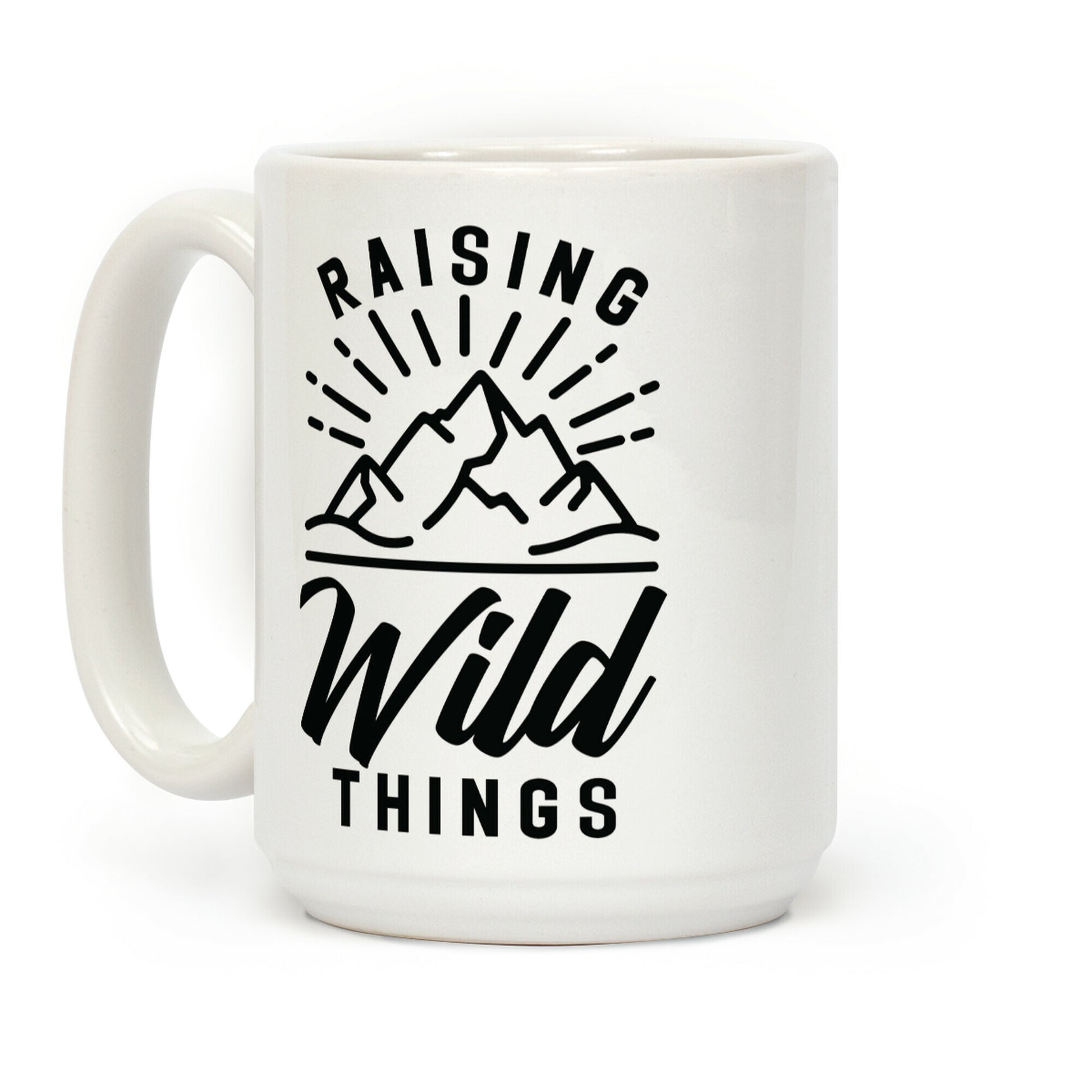 Raising Wild Things Coffee Mug