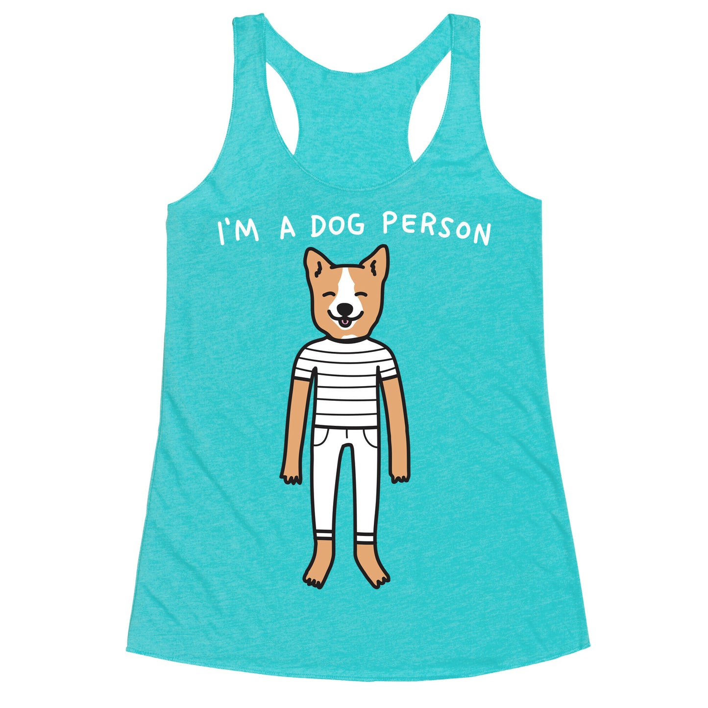 I'm A Dog Person Racerback Tank