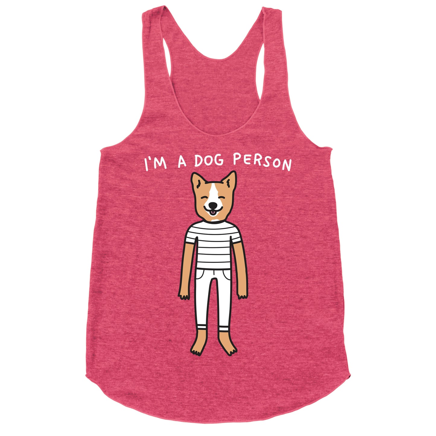 I'm A Dog Person Racerback Tank