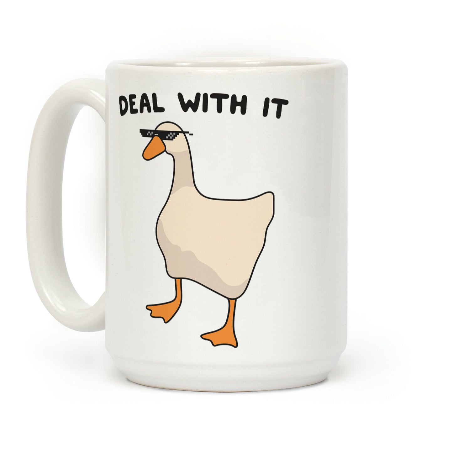 Deal With It (Goose) Coffee Mug