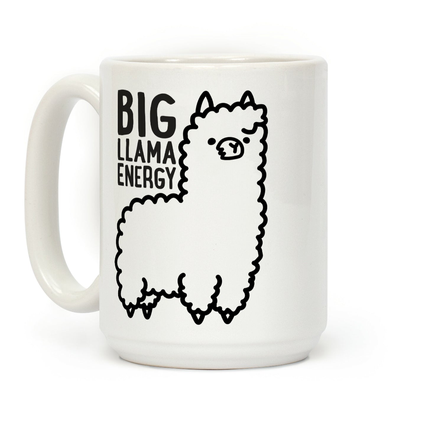 Big Llama Energy Coffee Mug