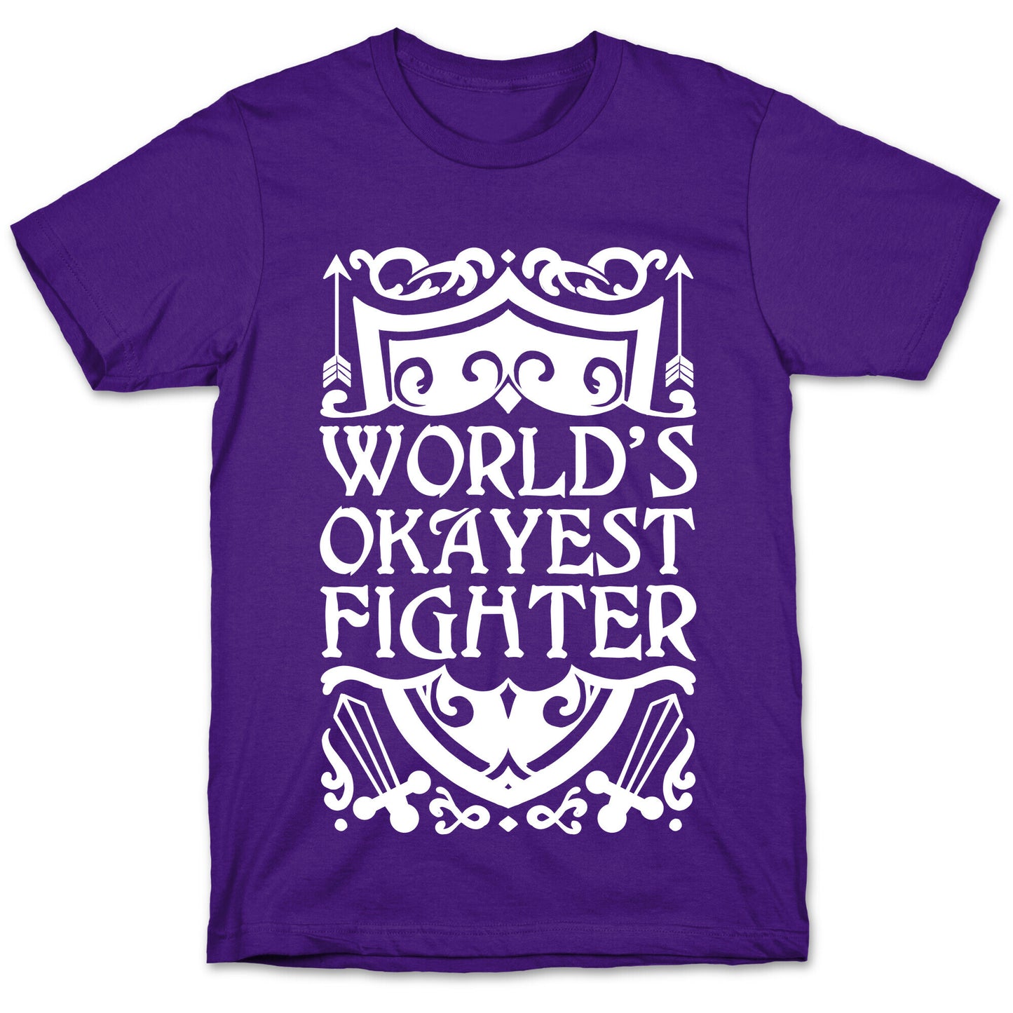 World's Okayest Fighter T-Shirt