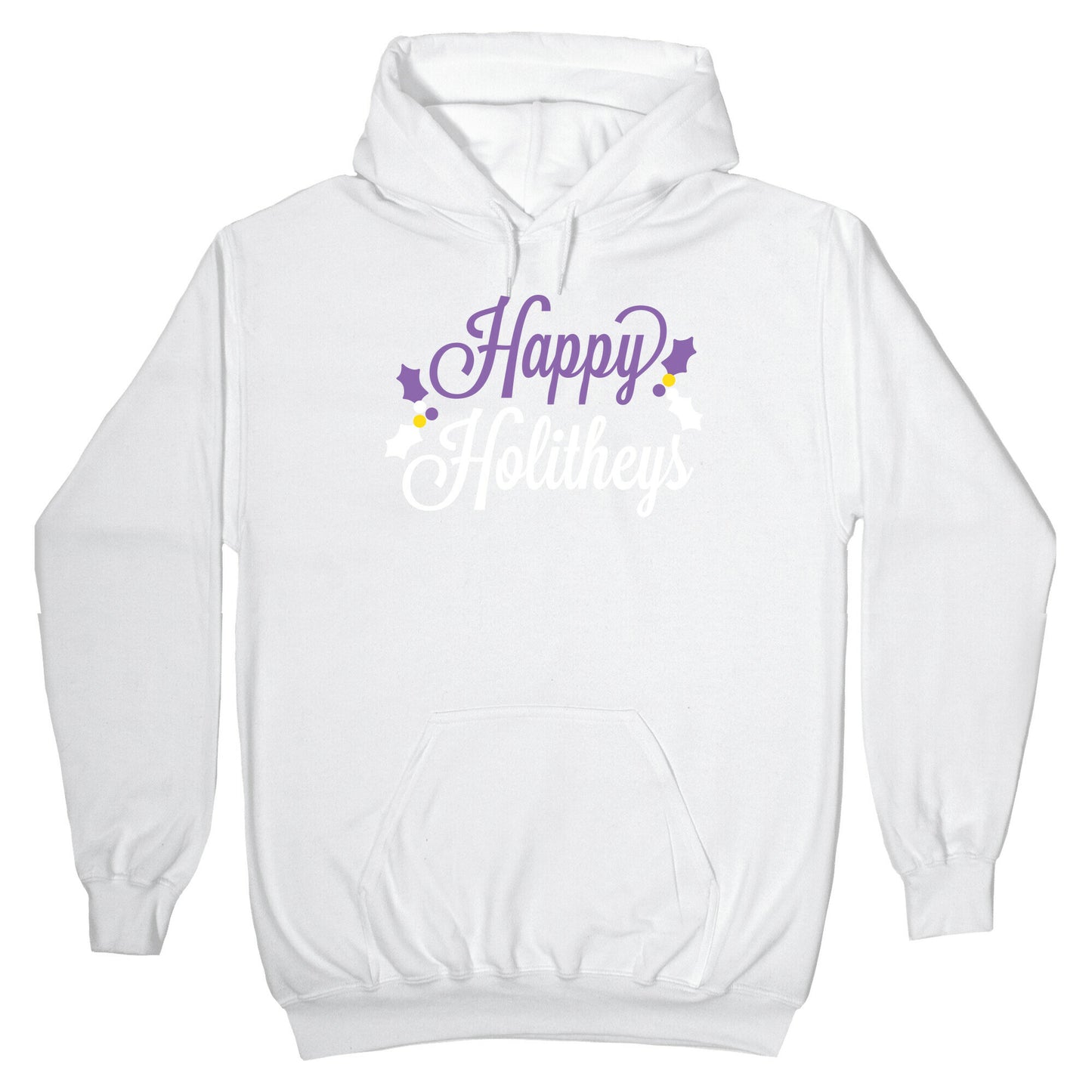 Happy Holitheys! Non-binary Holiday Hoodie