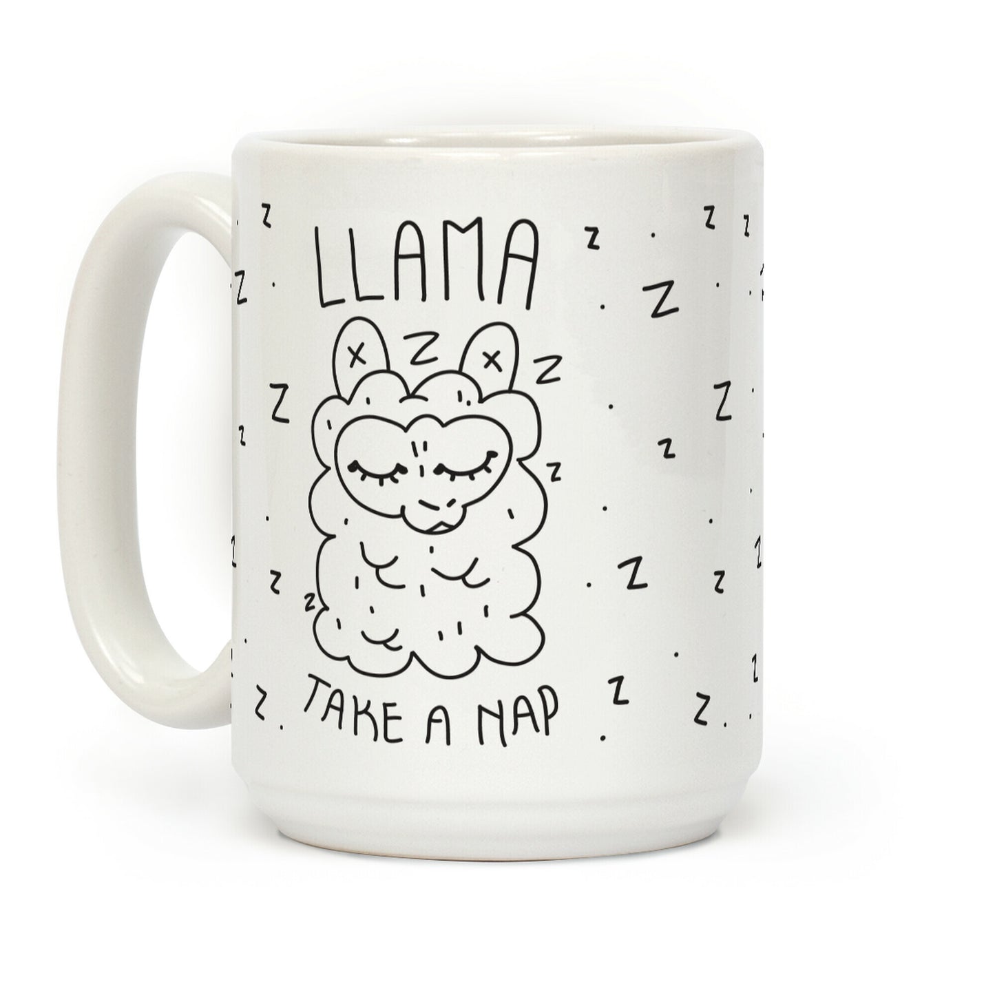 Llama Take a Nap Coffee Mug