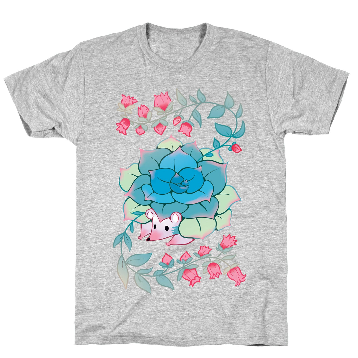 Hedgehog Succulent T-Shirt