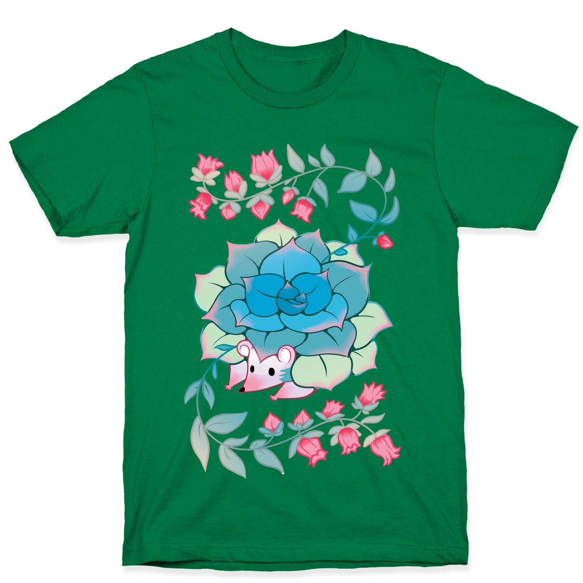 Hedgehog Succulent T-Shirt