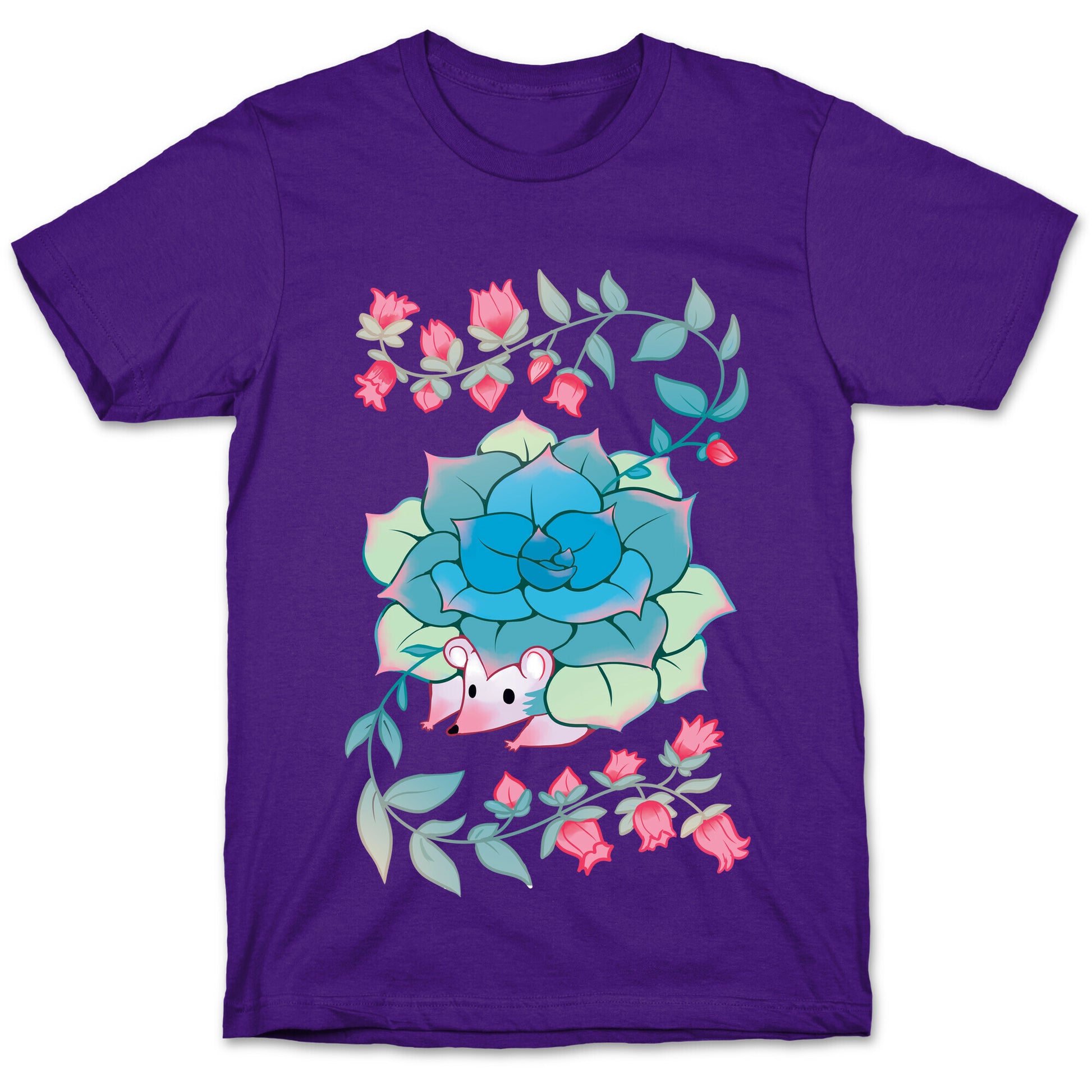 Hedgehog Succulent T-Shirt
