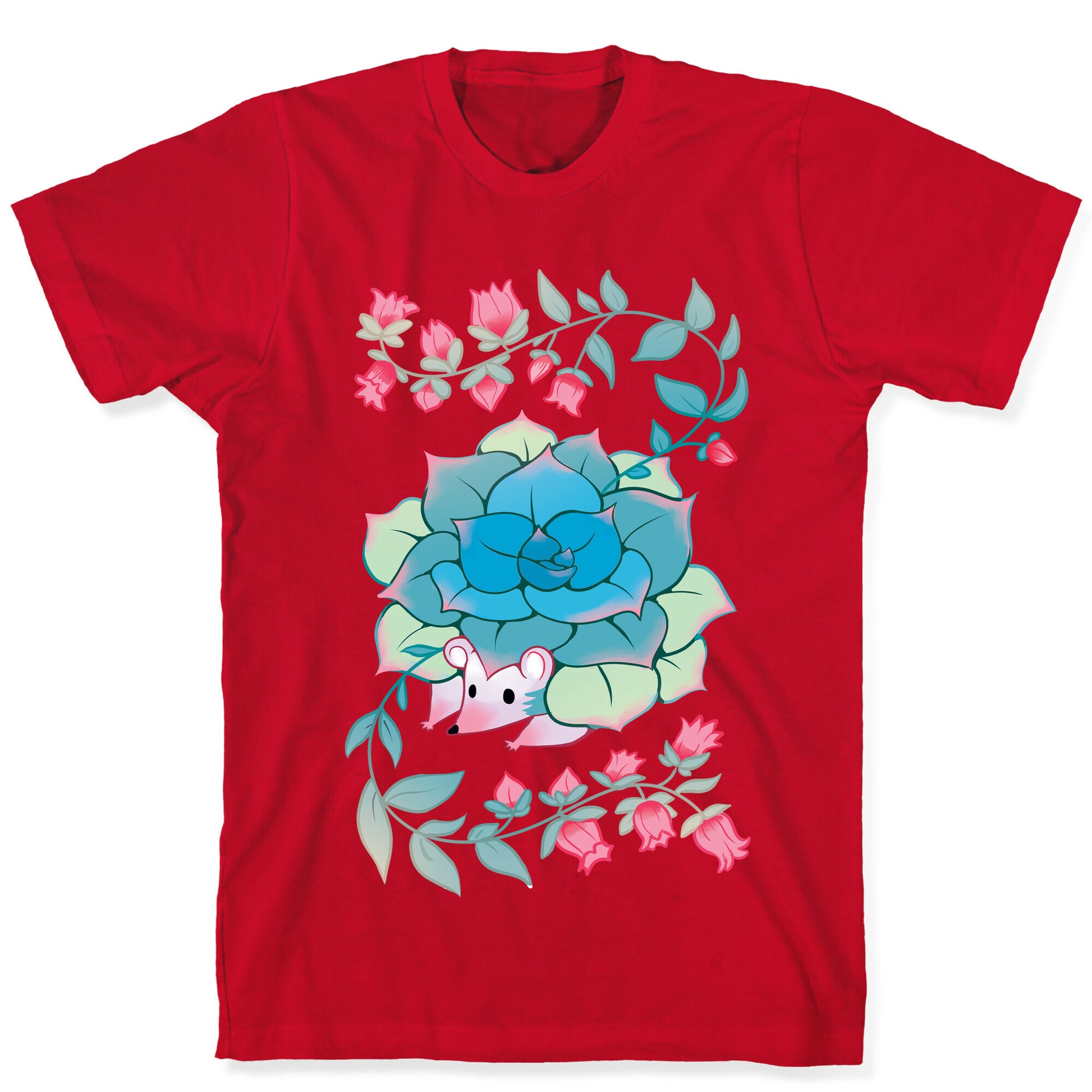 Hedgehog Succulent T-Shirt